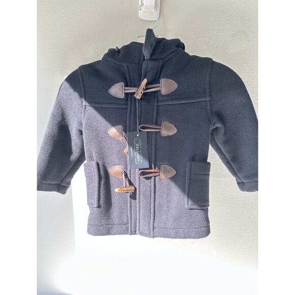 Dal Lago kids Toggle Hooded wool coat size 2 - Picture 1 of 13